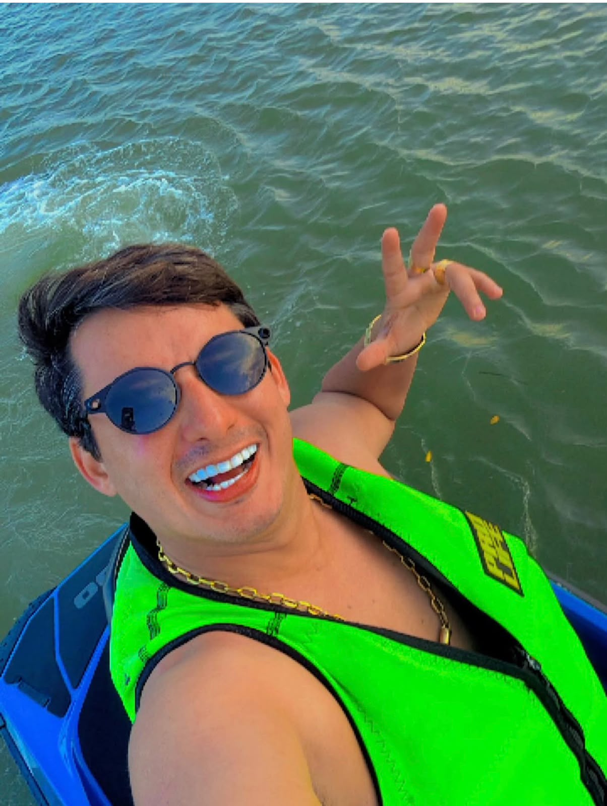 Rafinha no jet ski